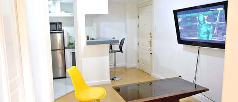 Condo, 2 Bedrooms | Living area | Flat-screen TV