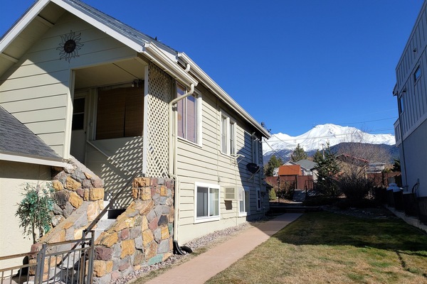 Side yard with Mt. Shasta