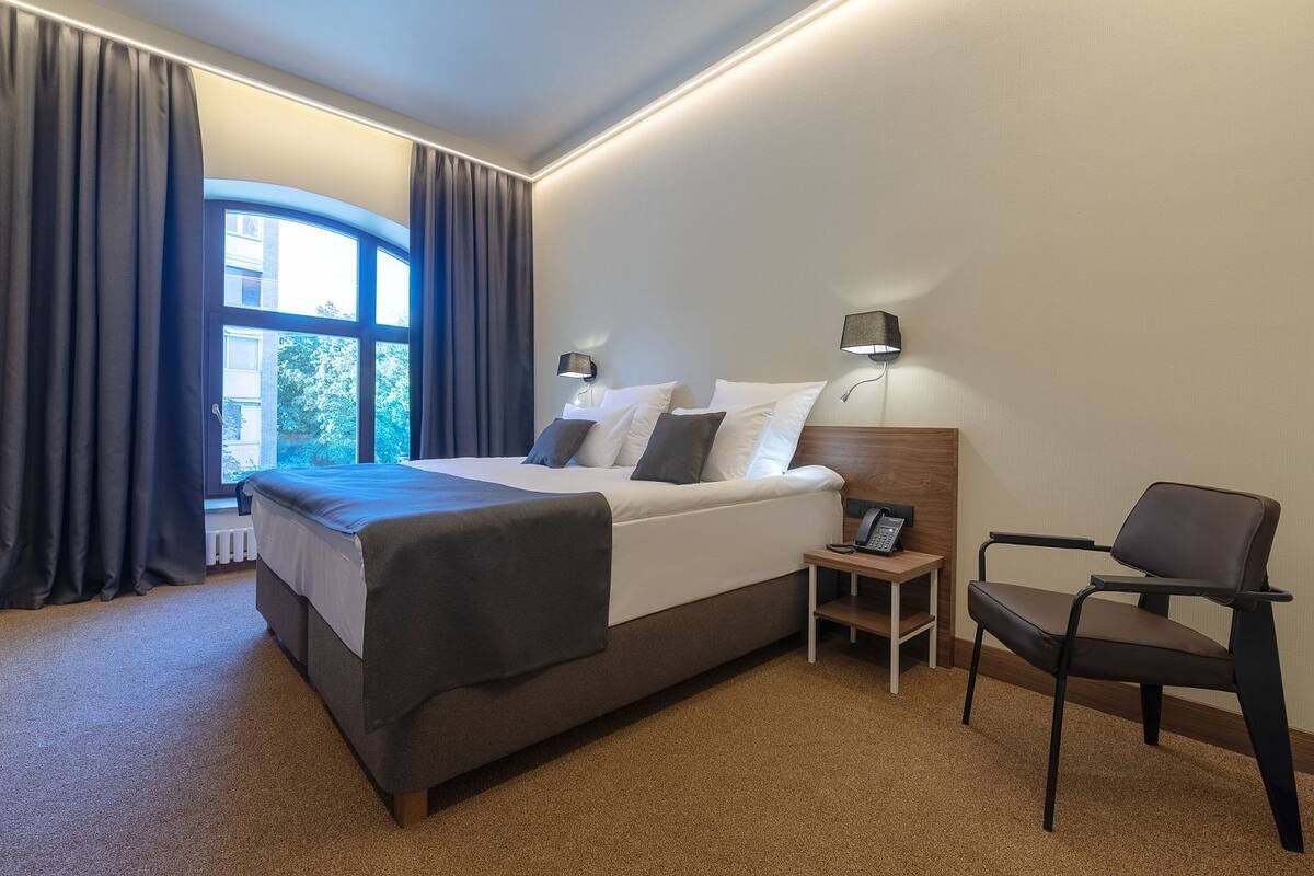 Standard Double Room | In-room safe, free WiFi, bed sheets