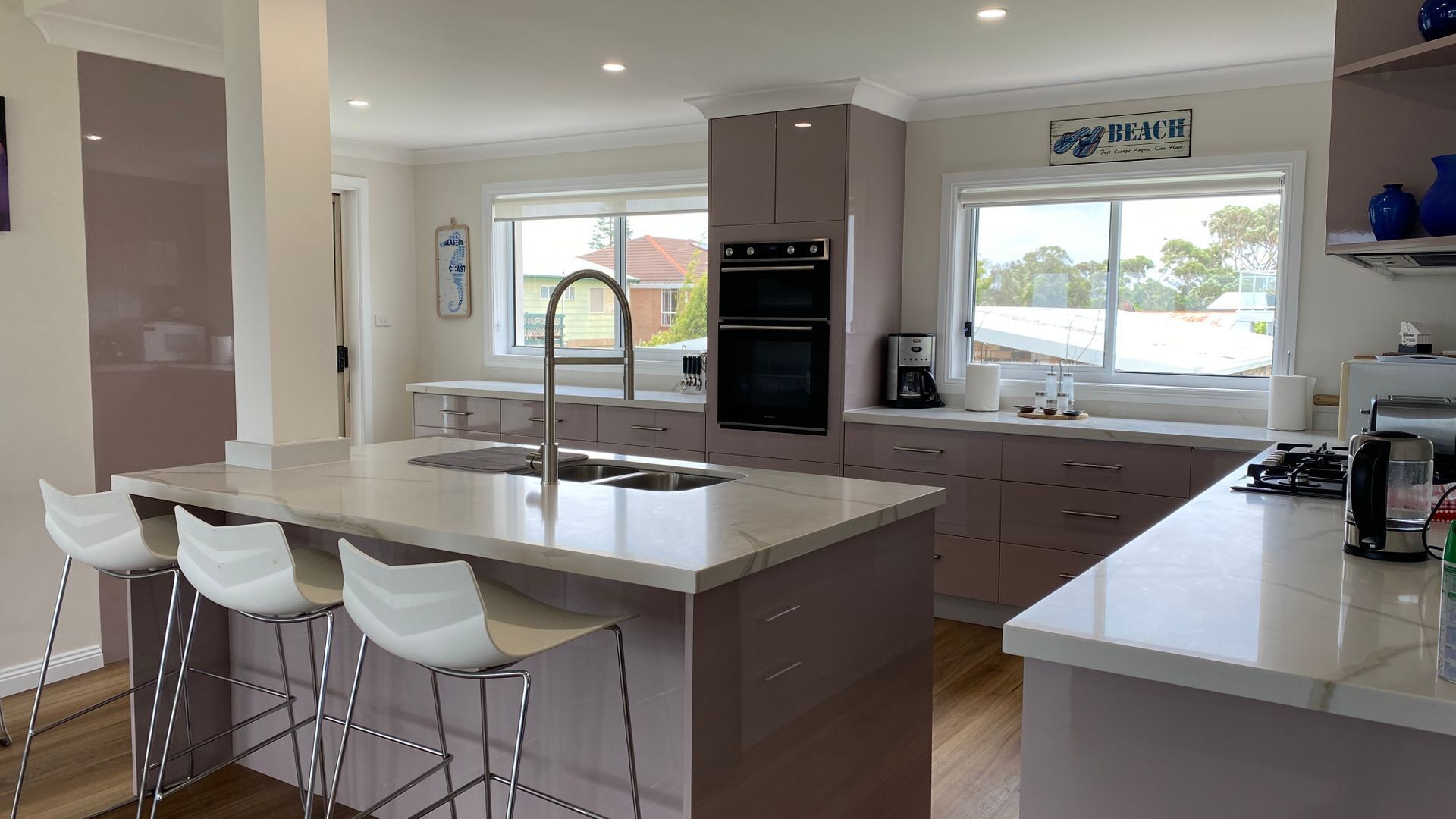 Microwave, oven, dishwasher