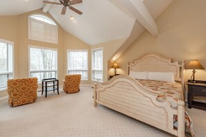 5 chambres, accès au Wi-Fi (inclus), literie fournie