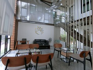 Sitzecke in der Lobby
