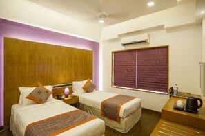 Premium bedding, free WiFi, bed sheets