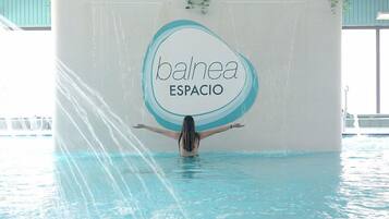 Hot tub, steam room, hot springs/mineral springs, massages