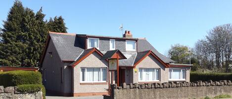 Overnatningsstedets facade