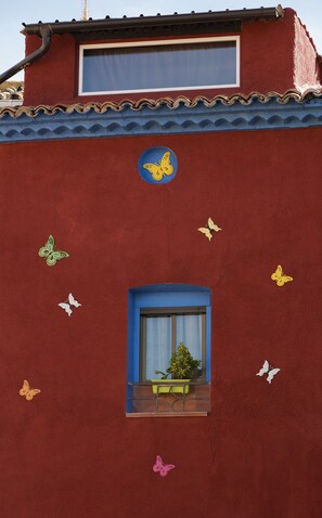 Fassade der Unterkunft