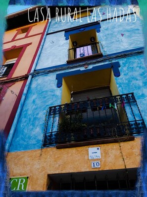 Fassade der Unterkunft