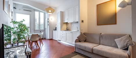 Appartement, 1 chambre | Coin séjour