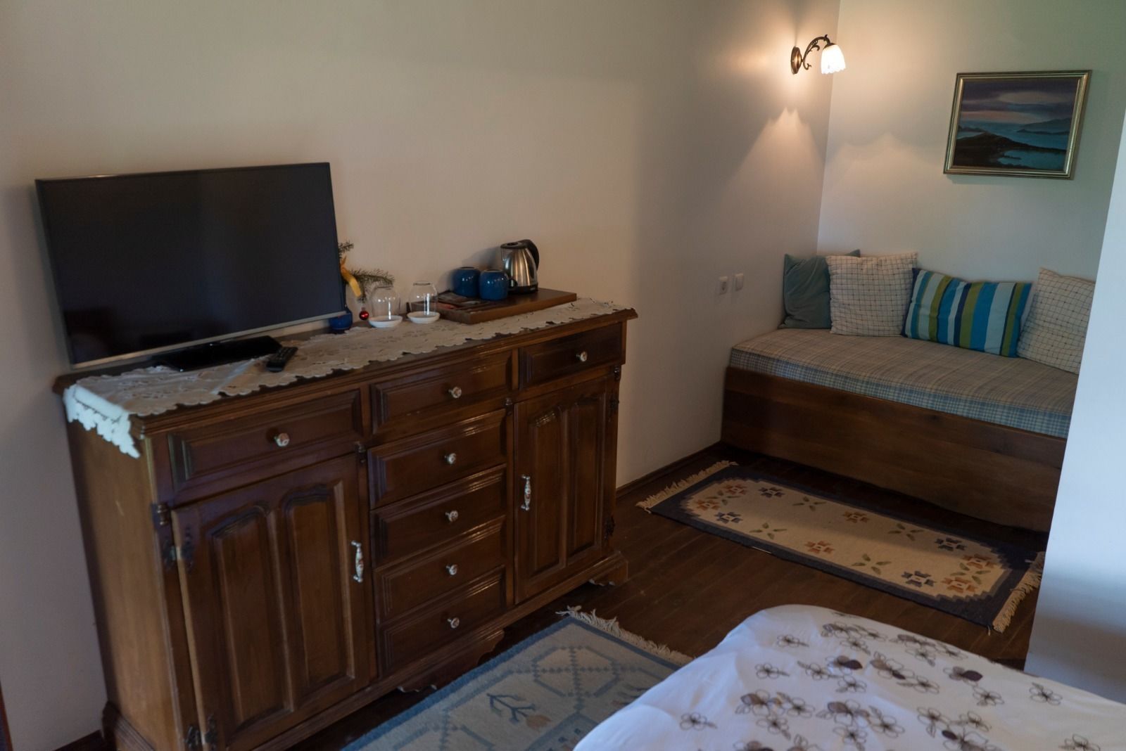 standard room | living area | led tv