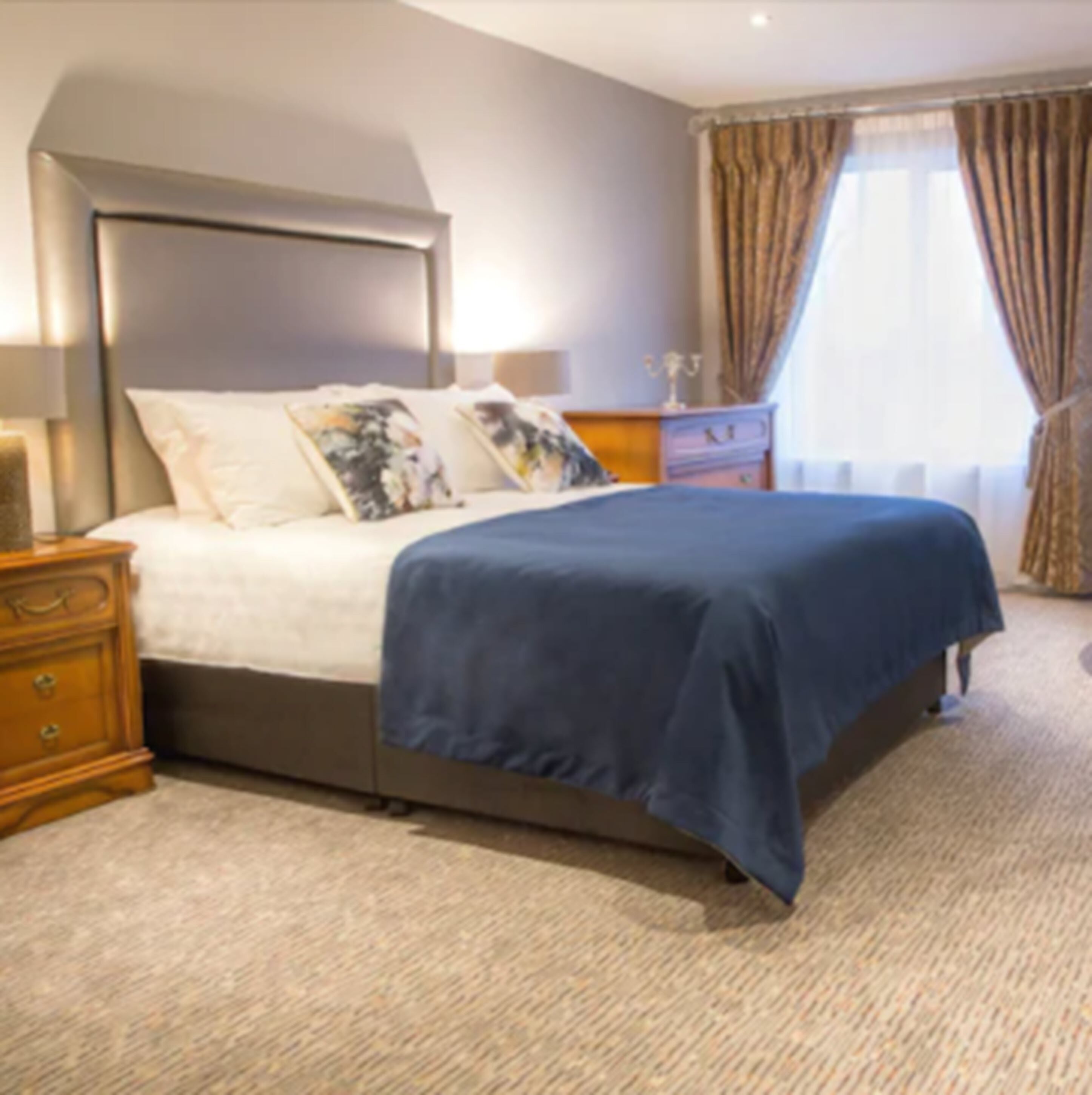 superior double room, 1 king bed | premium bedding, select comfort beds, in-room safe