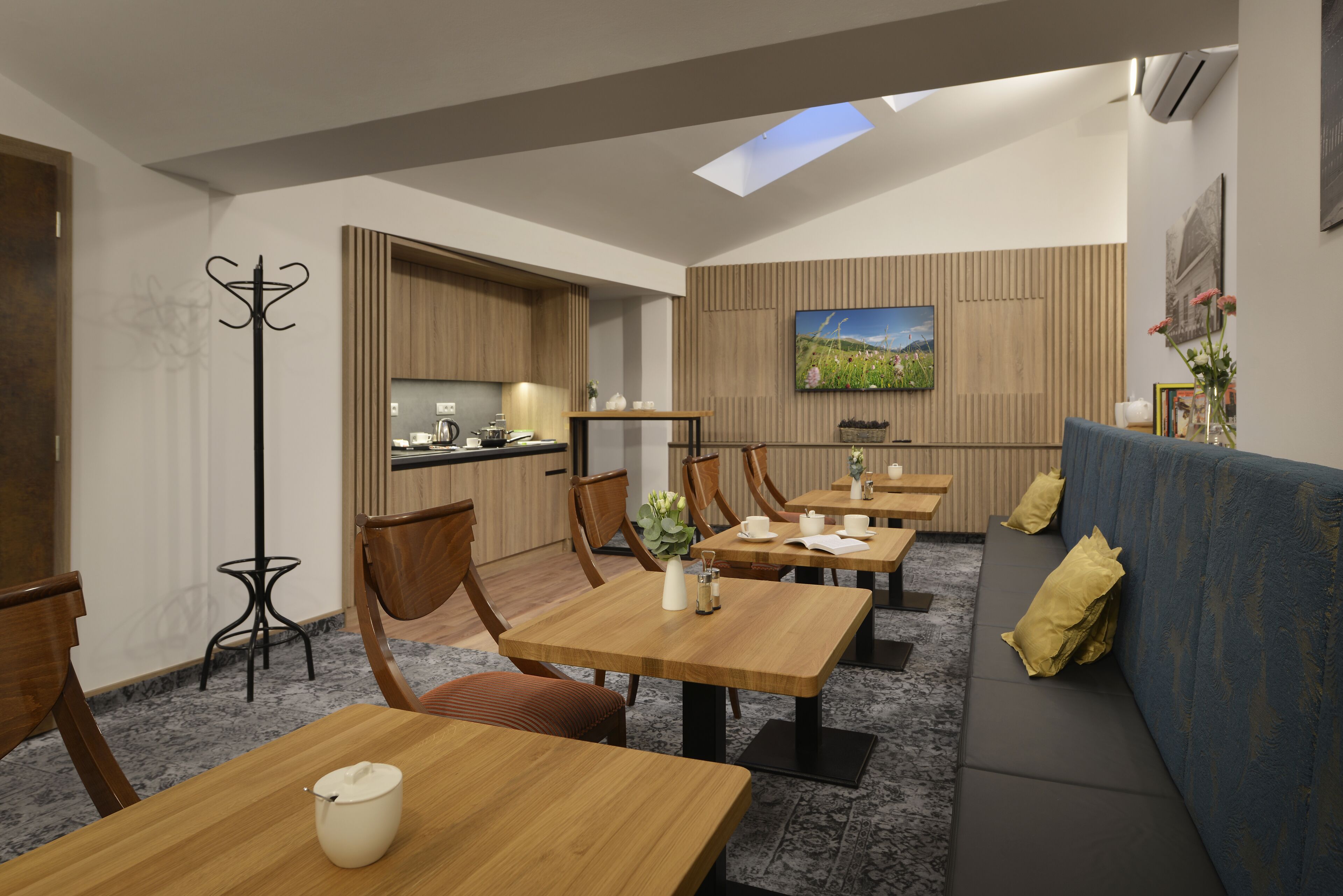 Habitación doble de diseñador | Baño compartido