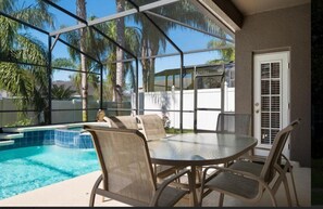 Family Villa, Hot Tub, Garden Area | Outdoor dining - Ly235478 - Arcadia Estates - 5 Bed 4.5 Baths Villa (Kissimmee)