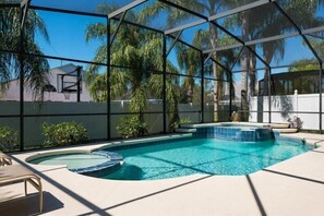 Family Villa, Hot Tub, Garden Area | Pool | Seasonal outdoor pool, pool loungers - Ly235478 - Arcadia Estates - 5 Bed 4.5 Baths Villa (Kissimmee)