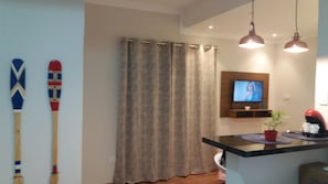 Exclusive-Apartment, Nichtraucher | Wohnzimmer | Smart-TV, Netflix
