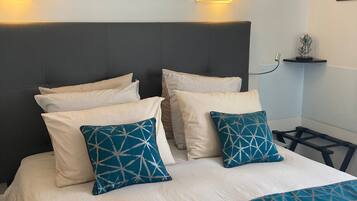 Comfort Double Room (Marion Cotillard) | Premium bedding, down duvets, individually decorated, desk