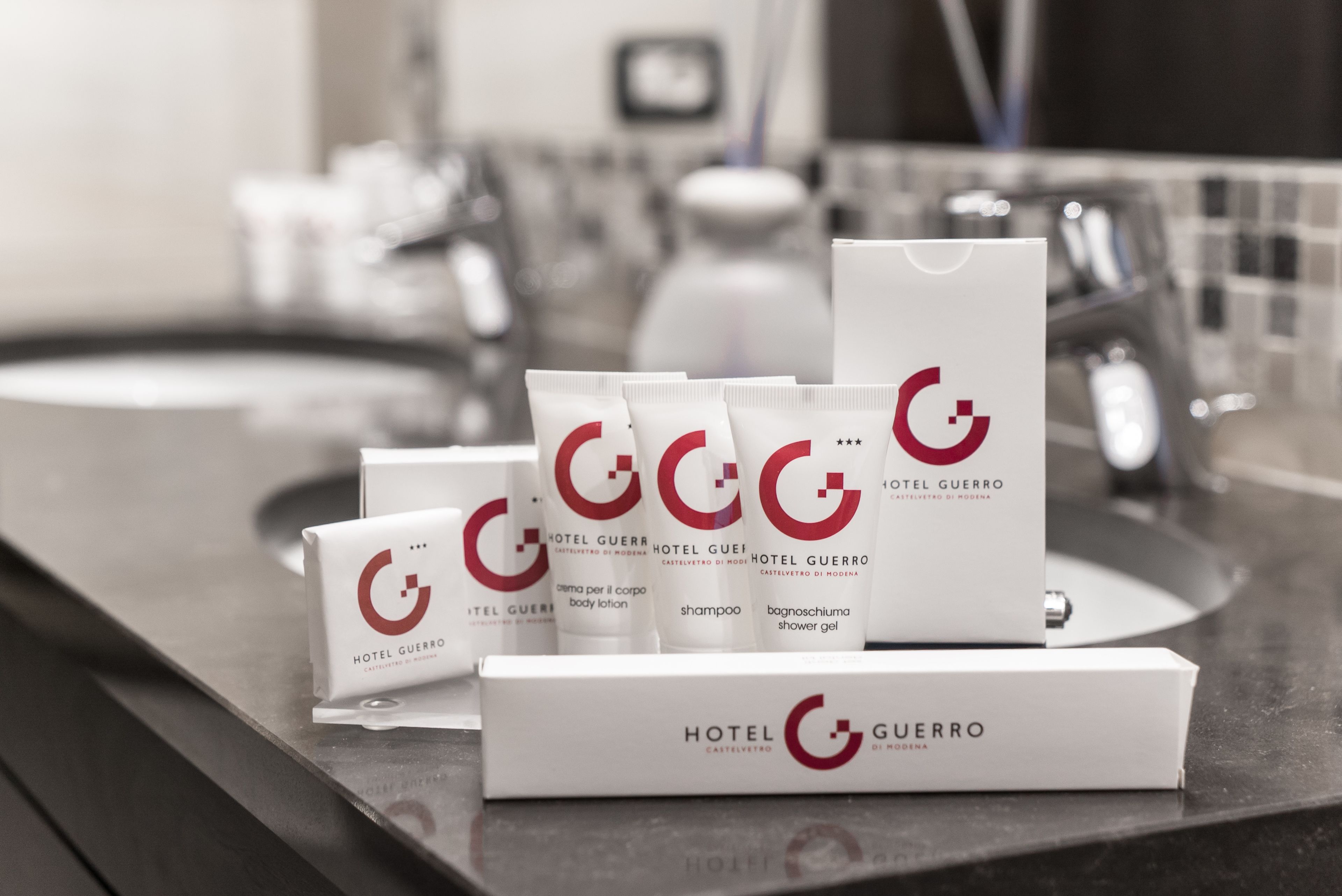 shower, designer toiletries, hair dryer, bathrobes