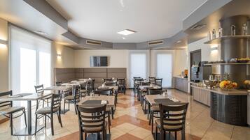 Daily buffet breakfast (EUR 10 per person)