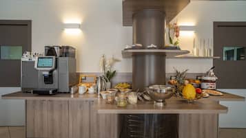 Daily buffet breakfast (EUR 10 per person)