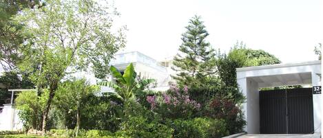 Entrada de l'allotjament