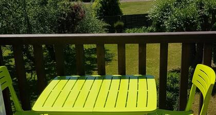 Apartment T3 Maisonette direkter Zugang zum Strand und Meerblick vom Balkon