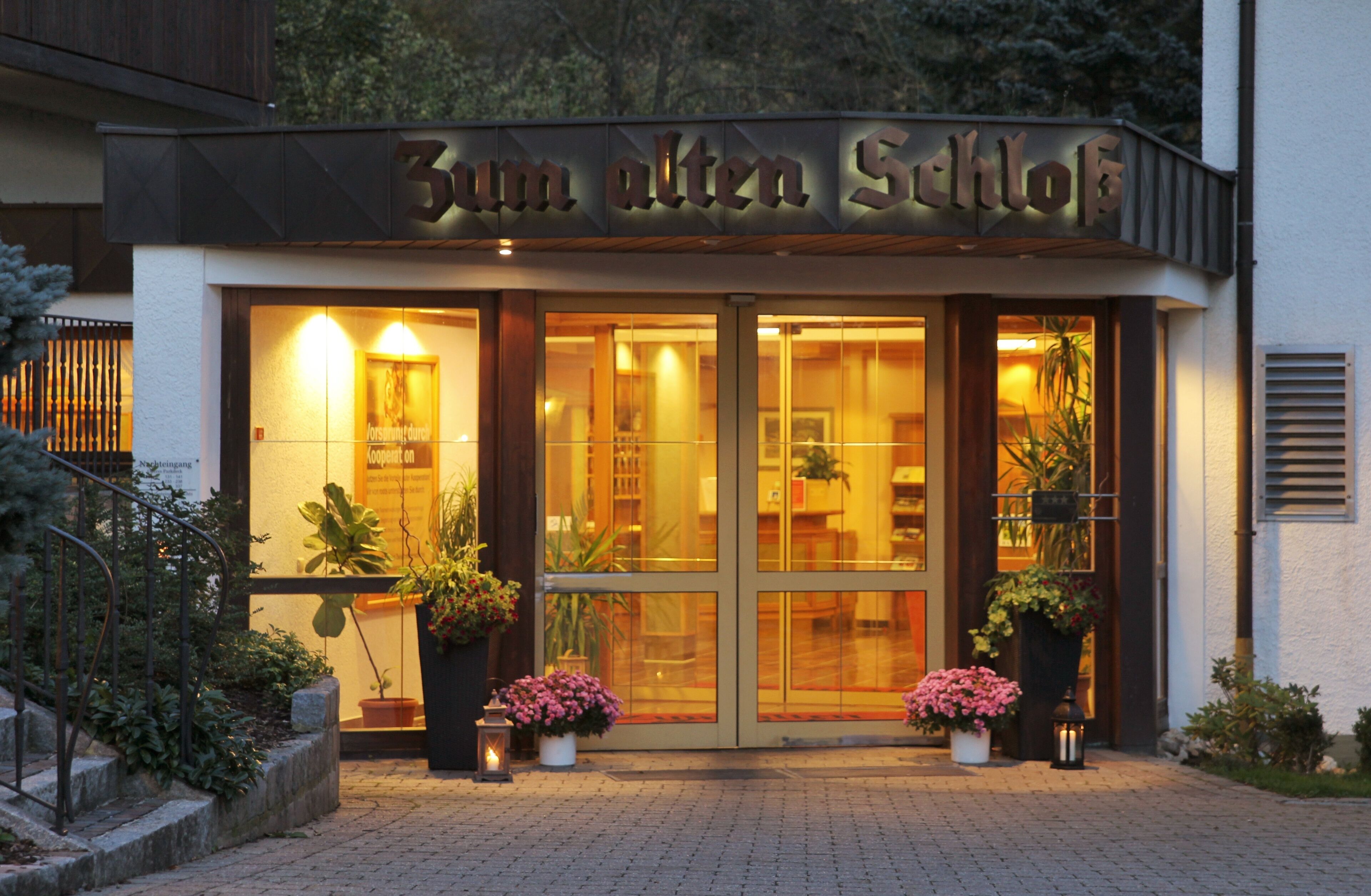 Entrée de l’hébergement