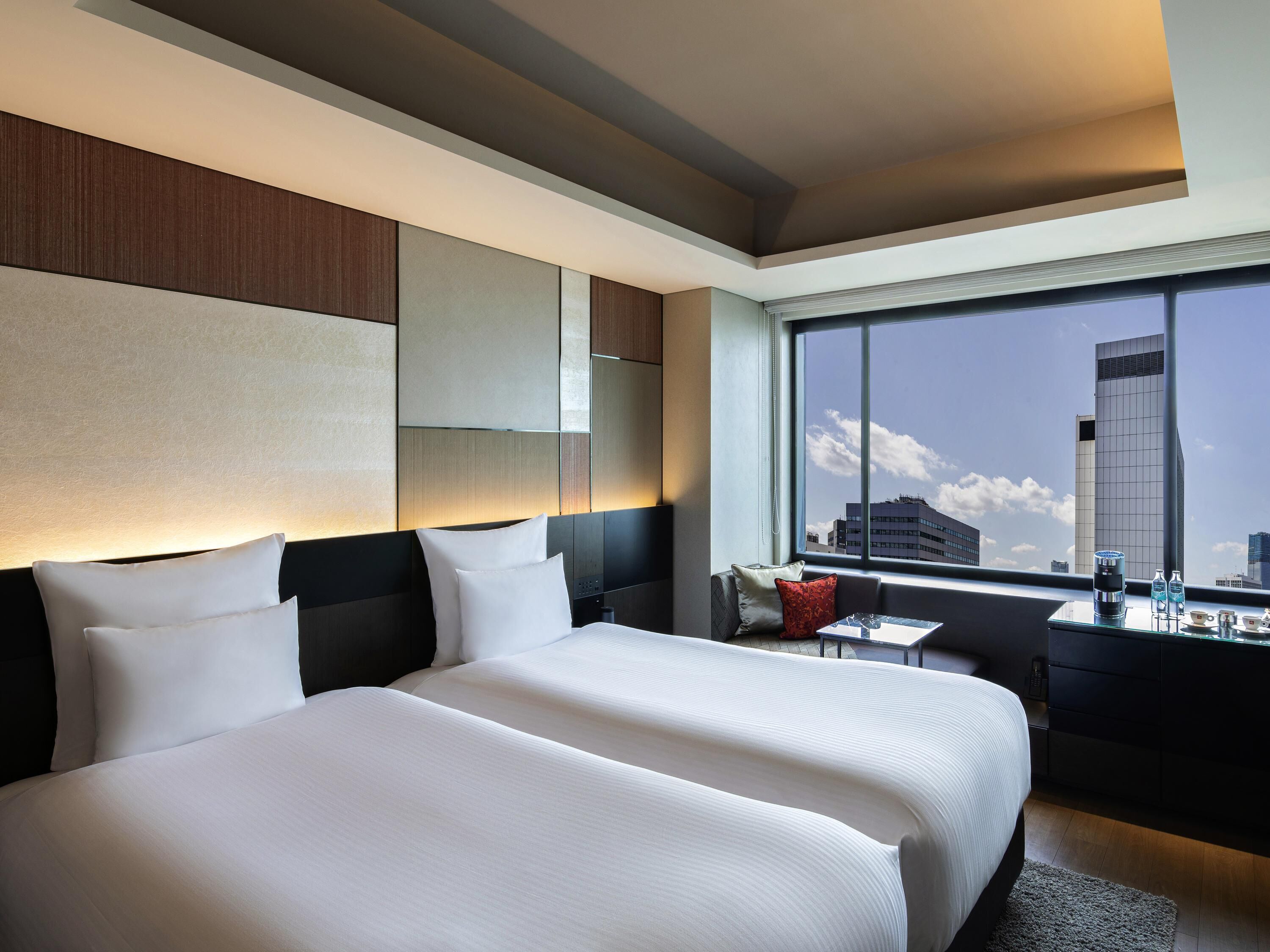 Premium bedding, minibar, in-room safe, desk