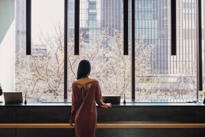 Check-in/check-out kiosk