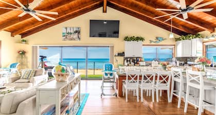 Gemini Beach: 7 BR/4.5BA FL Beach House on 2 beaches, 2 Heated Pools + Dock!