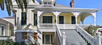 New Renovation Gated Uptown 3BR/4 Full Private Baths 1 block to Magazine St