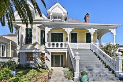 New Renovation Gated Uptown 3BR/4 Full Private Baths 1 block to Magazine St