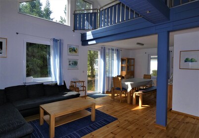 Large house with lake access