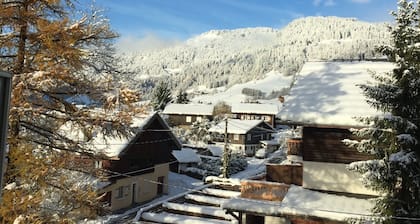 In the center of Megève, a quiet and very comfortable apartment
