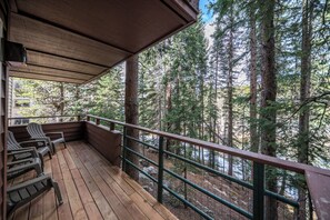 Terrace/patio - Luxurious 2 bedroom, plenty of unit amenities, slope side location (Winter Park)