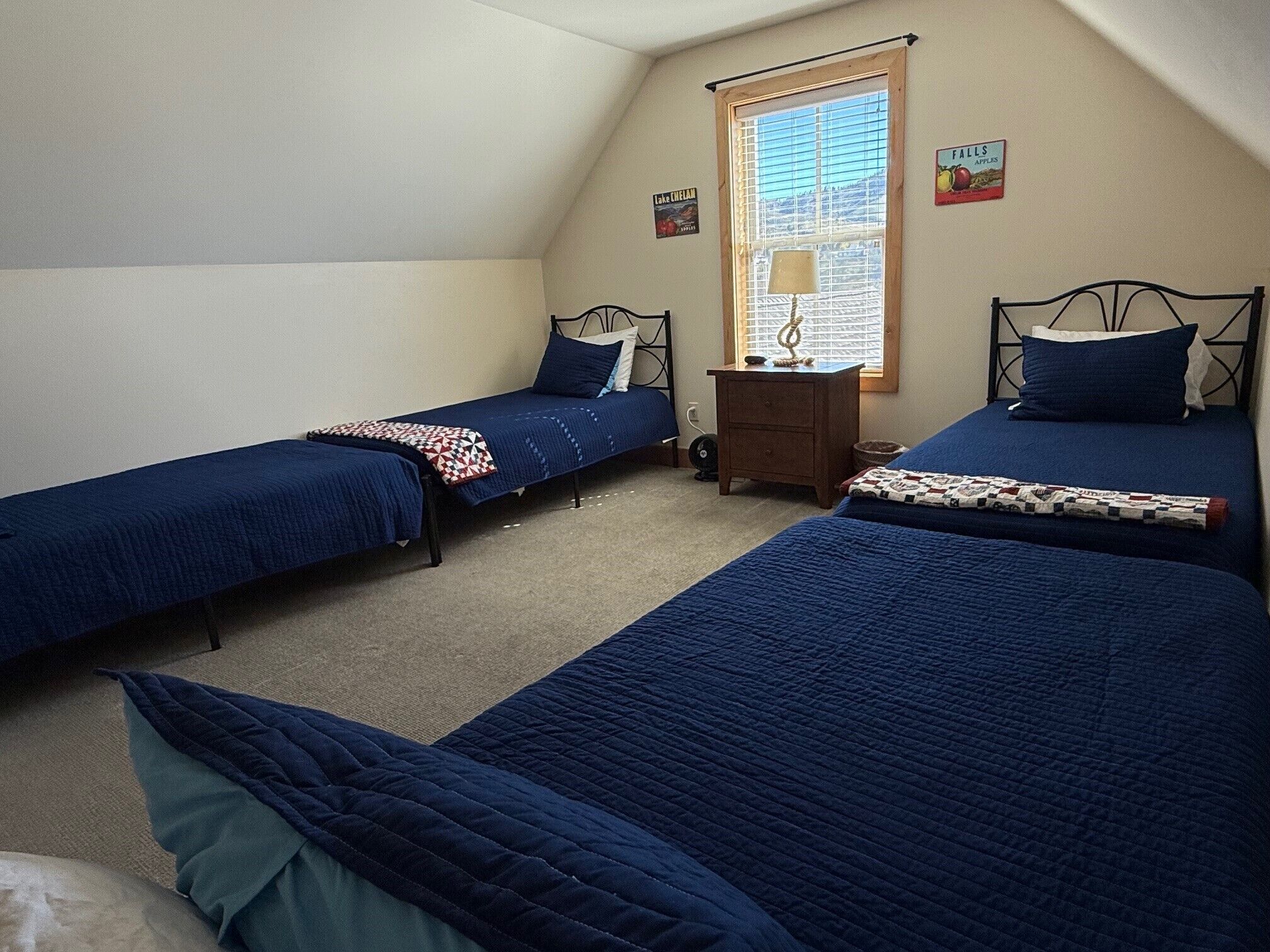 3 chambres, fer et planche à repasser, Wi-Fi gratuit, draps fournis