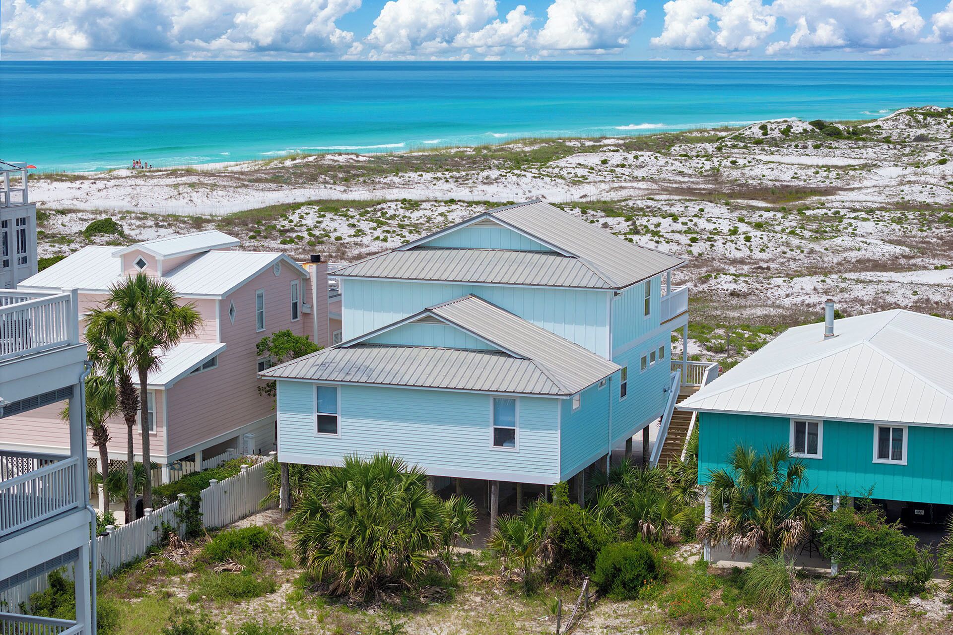 Grayton Dream - Gulf View, Updated, Grayton Beach, 30A, Steps to the Sand