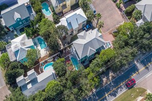 Exterior - Peek A View - Heated Private Pool, Free Beach Service, Walk to Shops + Dining! (Sunrise Beach)