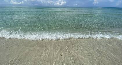 GULF VIEWS! 4 polkupyörää - suoraan kadun toisella puolella rannalta! "Ostoaika"