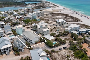 Exterior - Grayton Beach Villas 103 - Gulf View, Grayton Beach, 30A, Steps to the Sand! (Grayton Beach)
