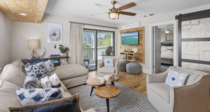 Grayton Beach Villas 103 - Gulf View, Grayton Beach, 30A, Steps to the Sand!