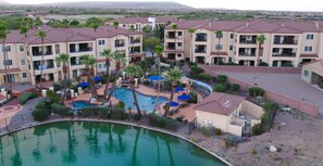 Outdoor pool, open 6 AM to 10 PM, pool umbrellas, pool loungers - Canoa Ranch Golf Resort (Green Valley)