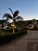 Front of property - evening/night