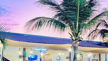 Udendørs spisemuligheder