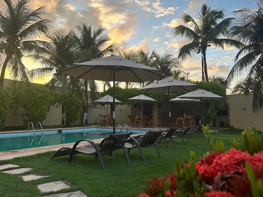 Outdoor pool, open 9:00 AM to 11:00 PM, free cabanas, sun loungers