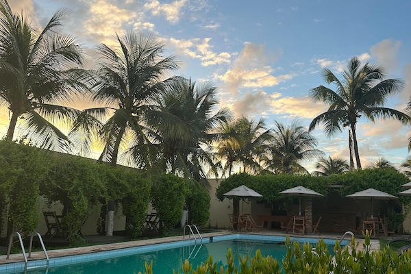 Outdoor pool, open 9:00 AM to 11:00 PM, free cabanas, sun loungers