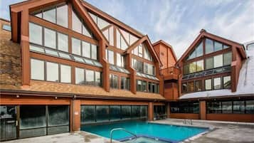 Indoor pool, a heated pool