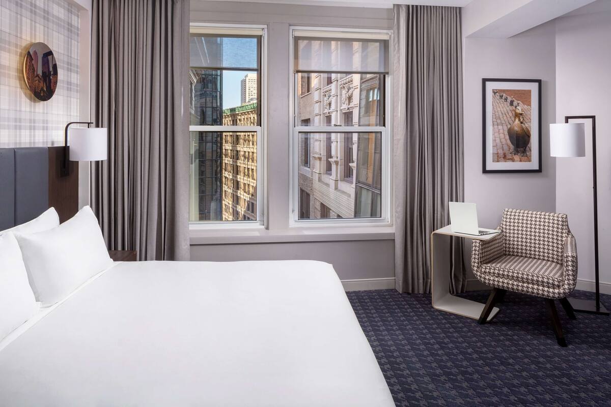 Premium bedding, down duvets, pillow-top beds, minibar