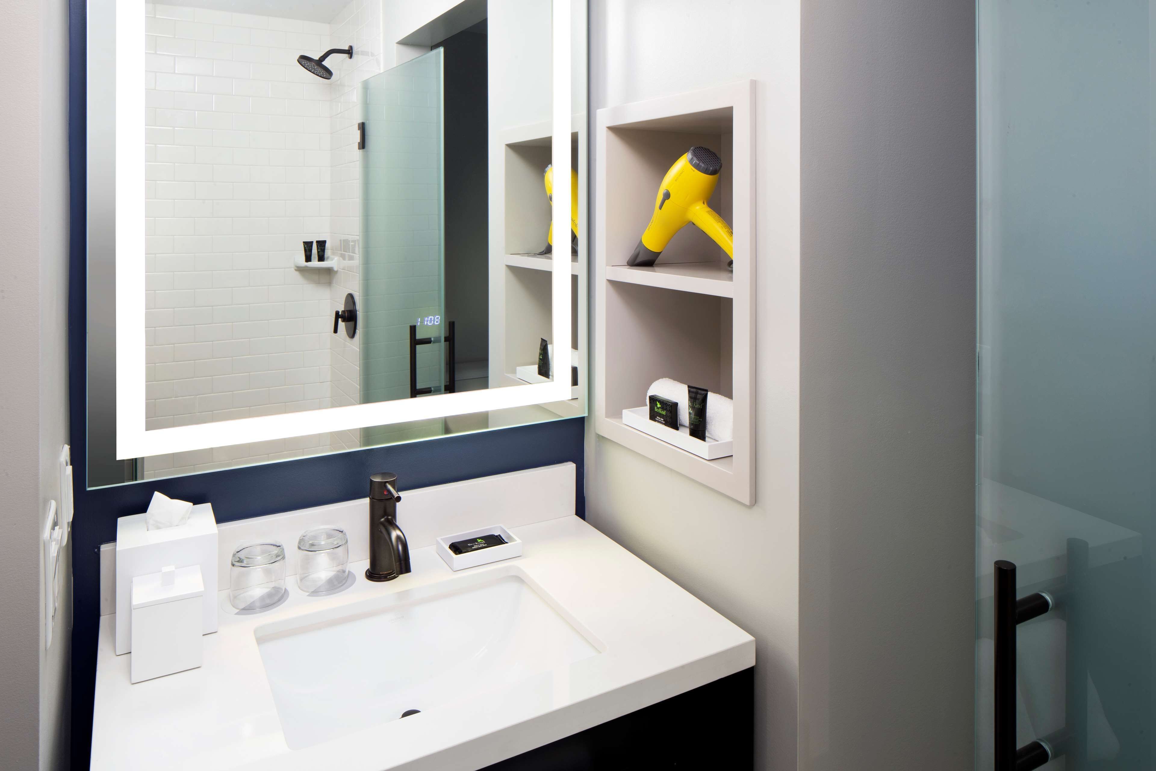 shower, designer toiletries, hair dryer, dressing gowns