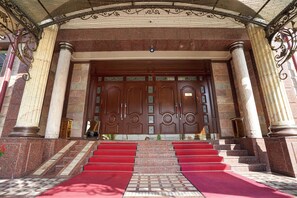 Entrada de la propiedad