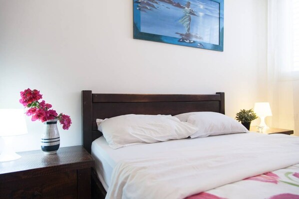 Huoneisto, 2 makuuhuonetta | Silitysrauta/-lauta, ilmaiset vauvansängyt, ilmainen Wi-Fi