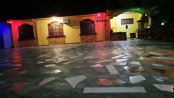 Front of property - evening/night